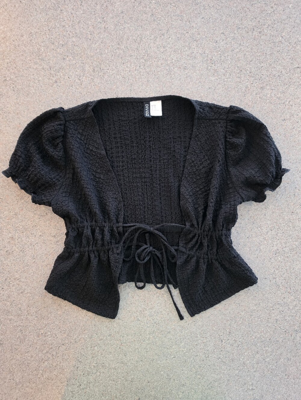 Divided Crop Top